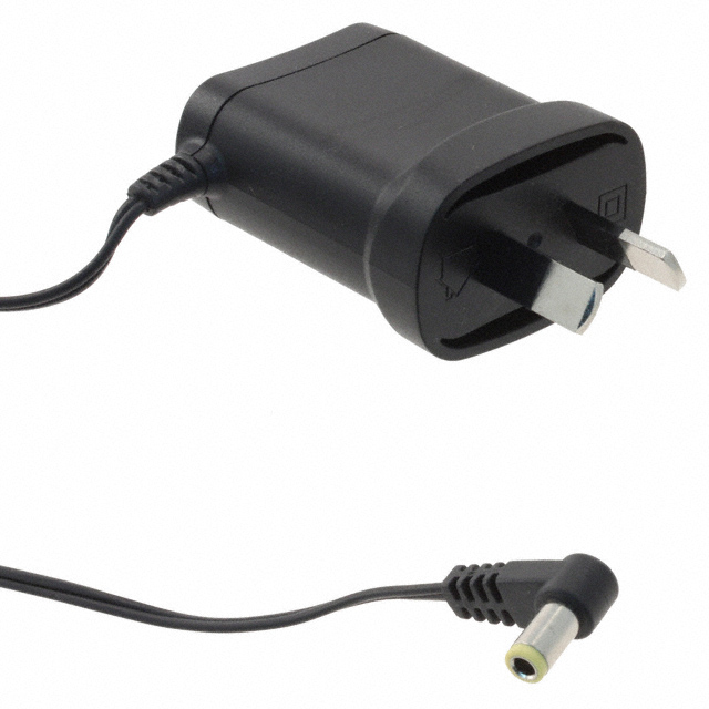 6.5V 2 W AC/DC External Wall Mount (Class II) Adapter Fixed Blade Input